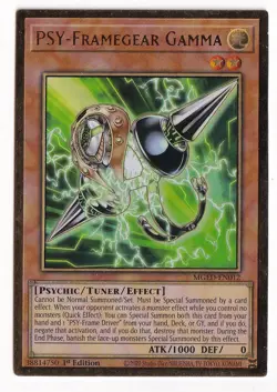Yu-Gi-Oh! TCG PSY-Framegear Gamma Maximum Gold: El Dorado MGED-EN012 1st Edition - Image 1