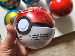 Pokemon Pokeball Tin Factory Sealed Lot of 6 Poke And Moon Ball 18 Booster Packs - Image 5