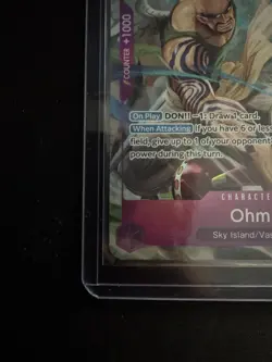 Bandai One Piece TCG Ohm OP15-061 Sky Island/Vassals Rare Counter +1000 Card - Image 2