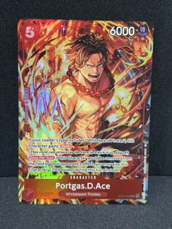 Portgas.D.Ace (Illustration Box Vol.5) ST15-005 One Piece Promotion - Image 1