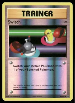 Pokemon Cards Switch 88/108 Reverse Holo Evolutions Uncommon NM - Image 1