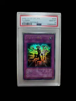YuGiOh Clone Reproduction PSA10 Rare Japanese Spell Card Collector - Image 1
