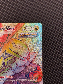 Rayquaza VMax Secret Rare 217/203 Evolving Skies Pokemon Card - Image 3