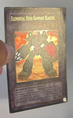 Elemental HERO Rampart Blaster EEN-EN033 Elemental Energy Unlimited Yugioh MP - Image 2