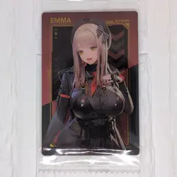 NIKKE Trading Card Noir Emma Rosanna Sugar of 4 Wafer Vol.3 NM Near Mint - Image 5