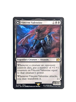 MTG Vincent Valentine 0125 Rare FFVII Regular FINAL FANTASY FIN NM/M - Image 1