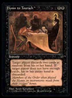 MTG - Hymn to Tourach (Kirschner) Fallen Empires # - Lightly played - Image 1