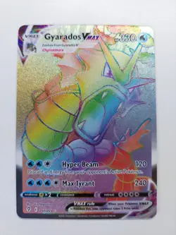 Pokemon - Gyarados Vmax - 207/203 - Evolving Skies - Rainbow Secret Rare - NM - Image 2