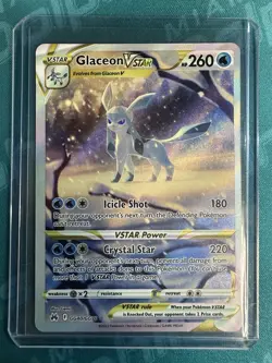 Pokemon Glaceon VSTAR GG40/GG70 Crown Zenith Ultra Rare Holo English - Image 1
