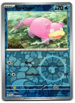 Slowpoke 042/198 - 🌊 Scarlet & Violet Common Pokemon TCG Reverse Holo 🖤 - LP - Image 1