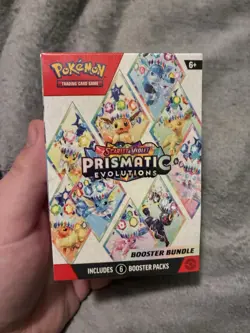 Pokemon TCG Scarlet & Violet Prismatic Evolutions Booster Bundle Sealed - Image 1