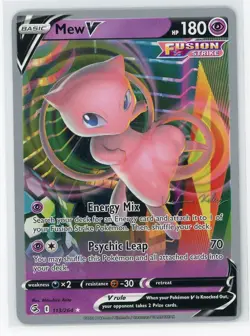 Pokemon TCG - Mew V 113/264 - World Championship 2023 - Non Holo - Image 1