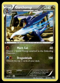 Garchomp #90 - Rare - Pokemon Dragons Exalted - NM - Image 1