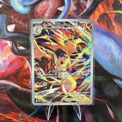 Ethan's Typhlosion 190/182 Illustration Rare-Destined Rivals- NM Pokemon TCG - Image 1