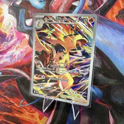 Ethan's Typhlosion 190/182 Illustration Rare-Destined Rivals- NM Pokemon TCG - Image 2