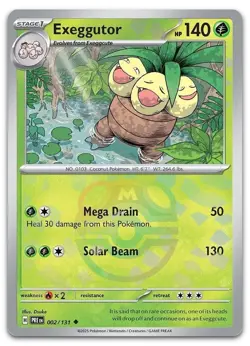 Exeggutor (Master Ball Pattern) #2/131 (NM) PRE Pokemon - Image 1