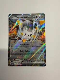 Togedemaru ex 149/217 Double Rare ME: Ascended Heroes Pokemon Holo Near Mint - Image 1