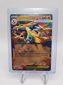 Pokemon Mega Charizard Y EX Mega Evolution Black Star Promo 030 TCG NM - Image 5