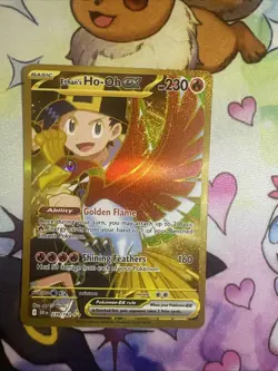 Ethan's Ho-Oh ex 239/182 HR Holo Pokemon Destined Rivals 2025 Full Art NM/M - Image 1