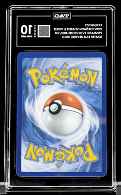 #1 Exeggcute MASTER BALL REVERSE HOLO - 2025 POKEMON PRISMATIC EVOLUTIONS TAG 10 - Image 2