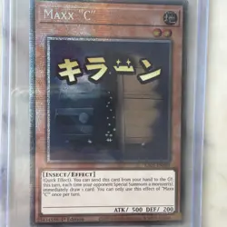 Konami Maxx "C" 1st Ed Effect Holo RA05-EN089 Yu-Gi-Oh! TCG - Image 1