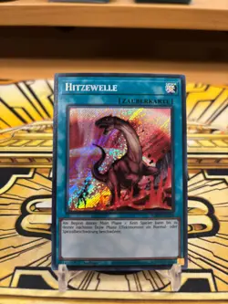 Yugioh Hitzewelle RA03-DE058 Secret Rare - Image 1