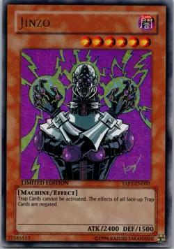 Yugioh Jinzo YAP1-EN007 Limited Edition Ultra Rare NM - Image 1