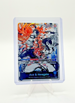 One Piece CCG - Ace & Newgate #ST22-001 | Starter Deck Parallel NM - Image 1