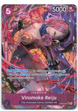 Vinsmoke Reiju (Alternate Art) EB03-031 Extra Booster: Heroines Edition - Image 1