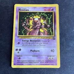 Mewtwo 14 WOTC Black Star Promo Pokemon Card - Image 1