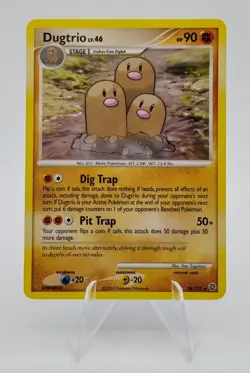 Dugtrio 24/132 Secret Wonders 2007 Pokemon Card - Image 1