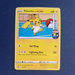 Pikachu Sobble Scorbunny Eevee Grookey On The Ball Pokemon Futsal Promo NearMint - Image 2