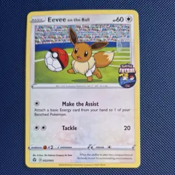 Pikachu Sobble Scorbunny Eevee Grookey On The Ball Pokemon Futsal Promo NearMint - Image 4