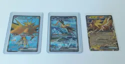 Japanese Zapdos EX SAR 204/165, EX SR, and EX RR S&V: 151 Pokemon TCG - Image 2