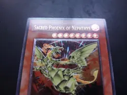 Yugioh - Sacred Phoenix of Nephthys FET-EN005 Ultimate Rare 1st Edition - Image 5