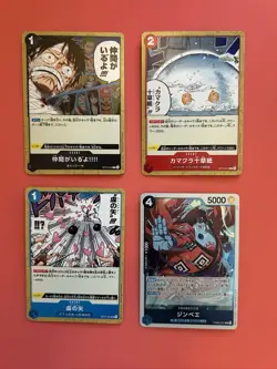 One Piece Bulk 29 Card Lot Bandai Card Game Japanese - Image 3