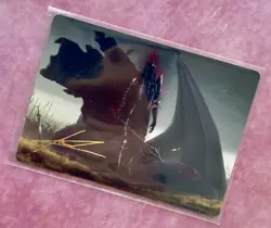 MTG Witch-king of Angmar Art Card #43/81 Gold-Stamped Signature LTR LOTR NM Rare - Image 3