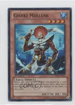 Gishki Mollusk 1st Ed. YuGiOh Hidden Arsenal 6: Omega Xyz #HA06-EN042 - Image 1