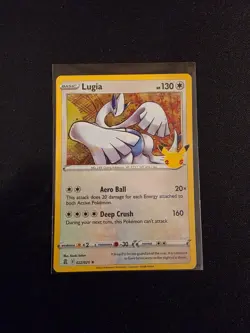 Lugia - Celebrations 022/025 Holo Rare NM Pokemon Card - Image 1