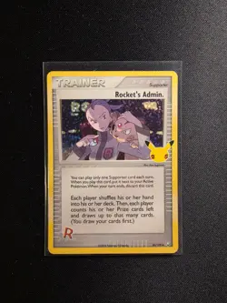Rocket's Admin. 86/109 / Classic Collection Celebrations NM Pokemon Card - Image 1