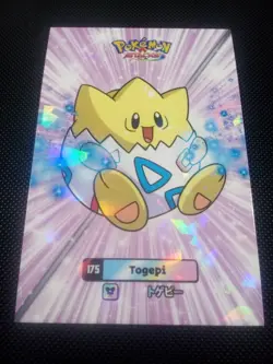 Pokemon 2024 Card Database Attacks Gen 2 Togepi #175 Cracked Ice Holo Peru - Image 1