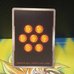 Bandai Dragon Ball Super Card Game Gogeta GT FB09-123 SCR Secret Rare Foil - Image 4