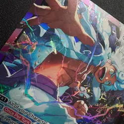 Monkey.D.Luffy OP09-061 ST26 Leader - One Piece TCG - English Card DAMAGED - Image 2