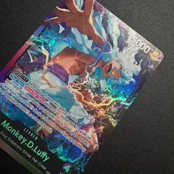 Monkey.D.Luffy OP09-061 ST26 Leader - One Piece TCG - English Card DAMAGED - Image 3