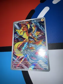 Zeraora Pokemon Card 151/142 Stellar Crown Illustration Rare English LP - Image 2