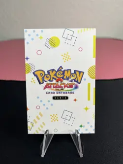 CHARIZARD #006 Gold Cracked Ice CHASE Pokemon Attacks Kanto Card Database - Image 2