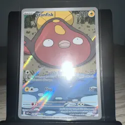 Stunfisk 118/086 Illustration Rare White Flare Pokemon Card - Image 1