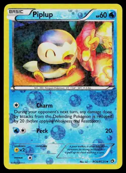 Pokemon Card - Piplup Legendary Treasures: Radiant Collection RC6/RC25 Holo - Image 1