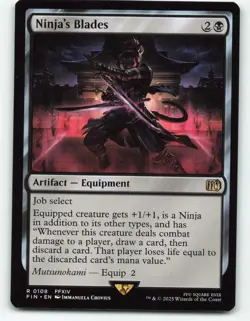 Ninja's Blades #108 Magic The Gathering FINAL FANTASY - Image 1