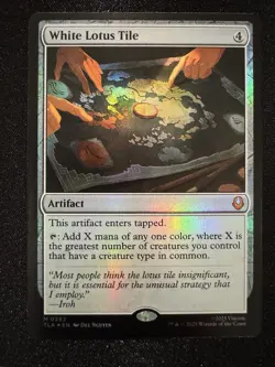 White Lotus Tile - 0262 - Avatar: The Last Airbender TLA - MTG - NM/M Foil - Image 1
